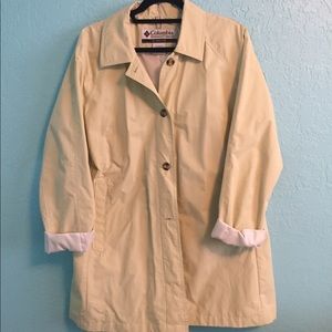 Mid length Columbia raincoat